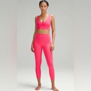 Lululemon NWT Align HR Pant 25” Lip Gloss Size 6